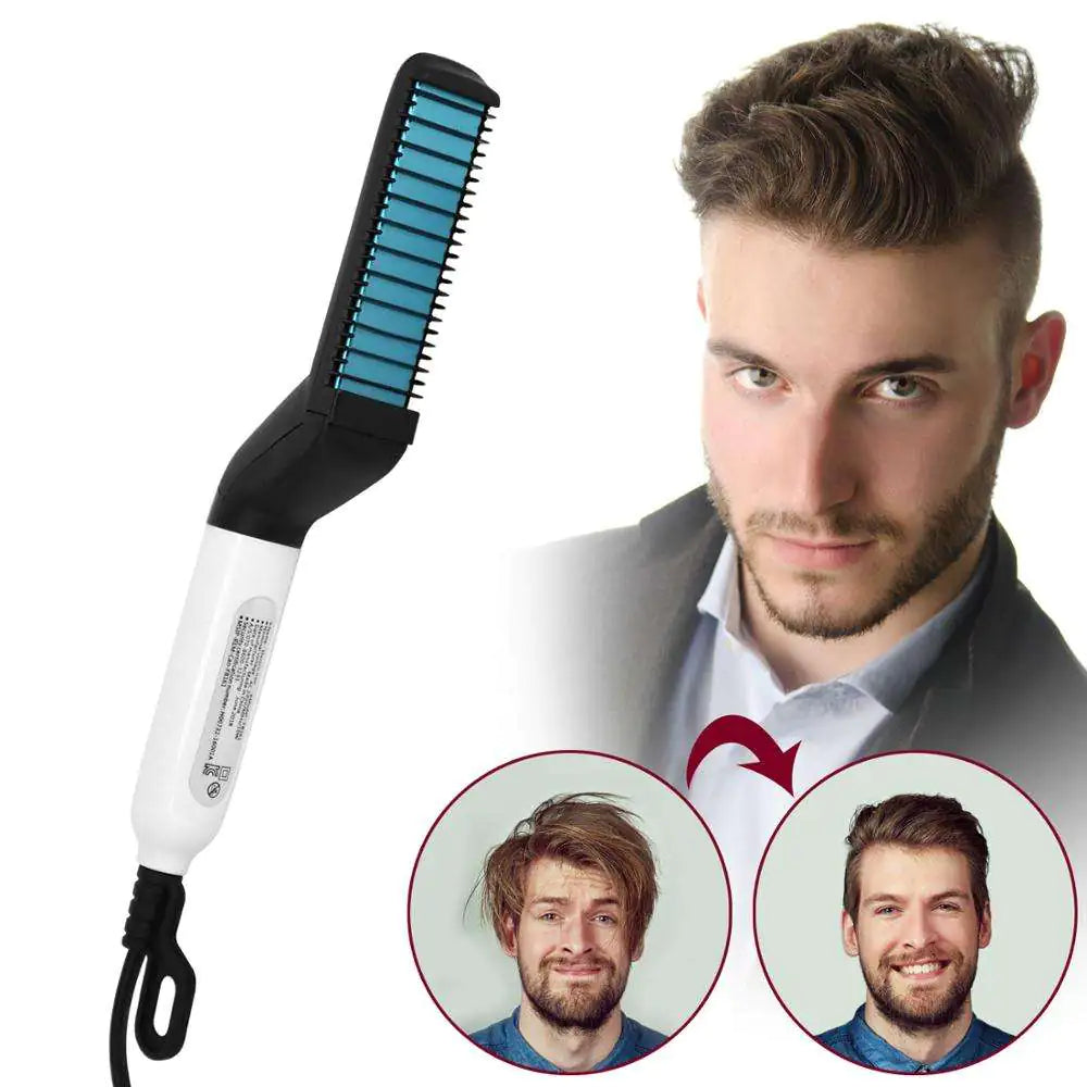 Electric Mens beard Hair Straightener