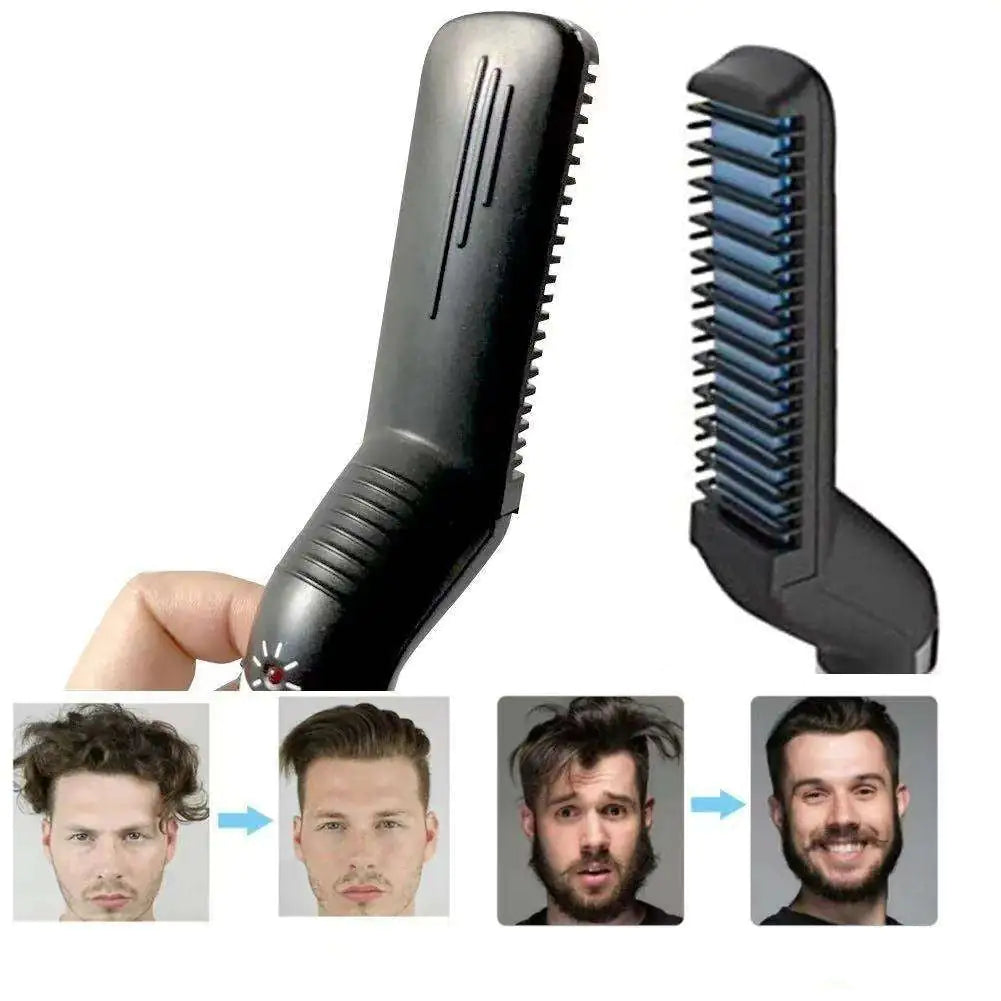 Electric Mens beard Hair Straightener
