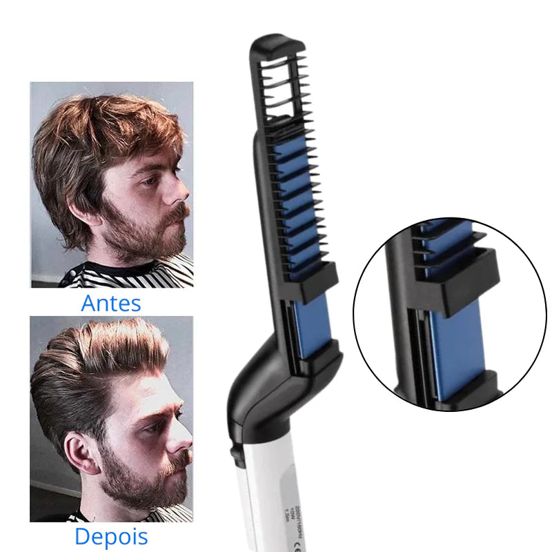 Electric Mens beard Hair Straightener