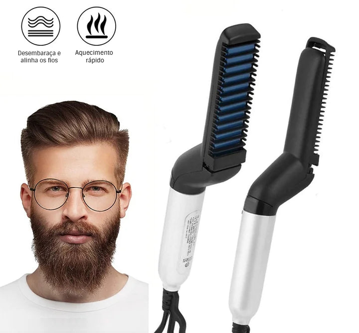Electric Mens beard Hair Straightener
