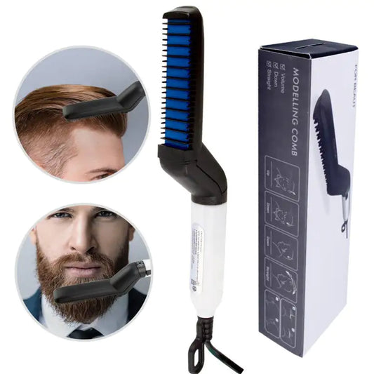 Electric Mens beard Hair Straightener